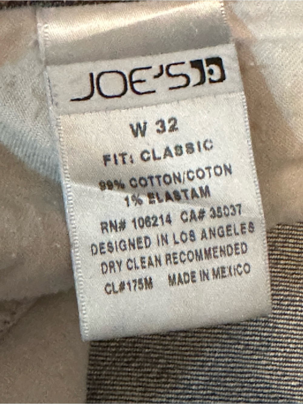 Joe’s Jeans Mens Classic Fit Bootcut Jean Medium Wash Distressed Faded Denim 32 - Picture 3 of 9